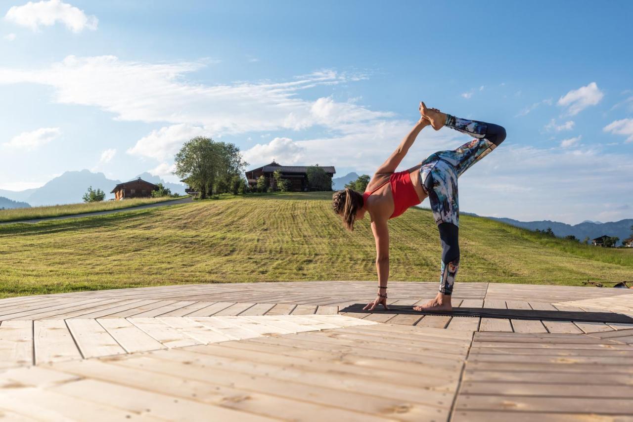 キッツビュールMountain Vista - Bio Yoga Hofアパートメント エクステリア 写真