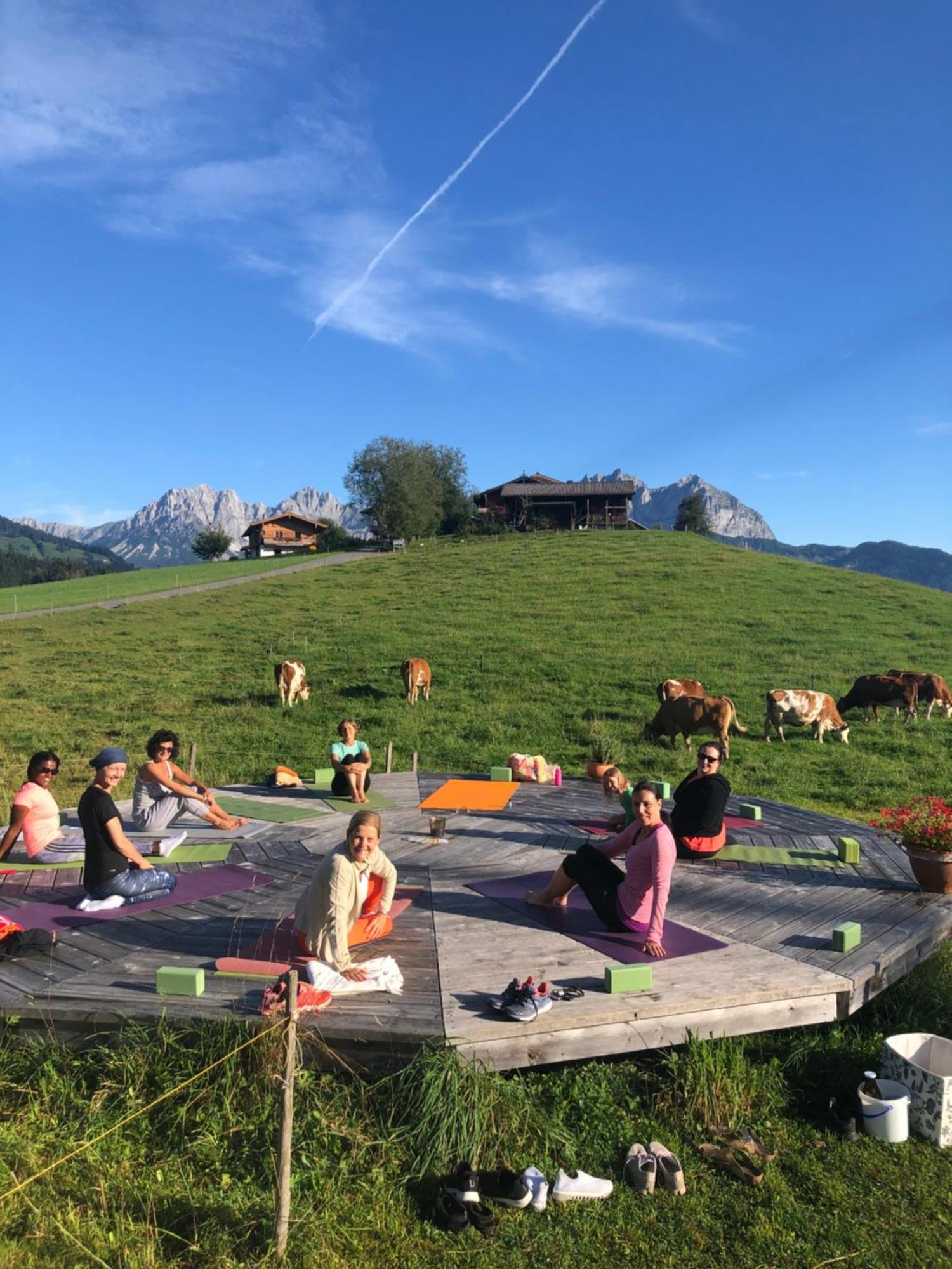 キッツビュールMountain Vista - Bio Yoga Hofアパートメント エクステリア 写真